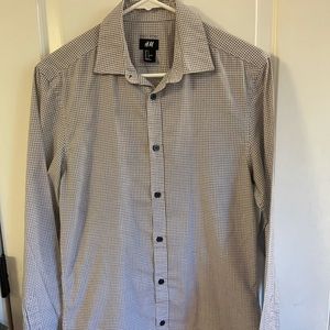 H&M Slim Fit Easy Iron Shirt